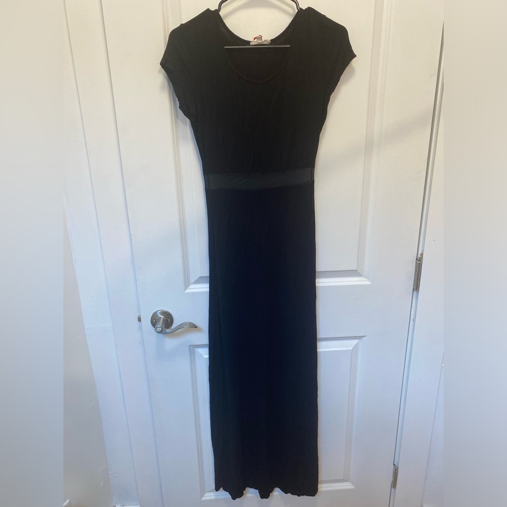 Rolla Coster Black Dress With Side Slit